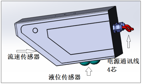 雷达水位流速流量传感器